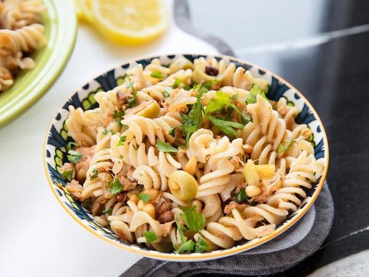 Tunisian Tuna & Preserved Lemon Pasta Salad