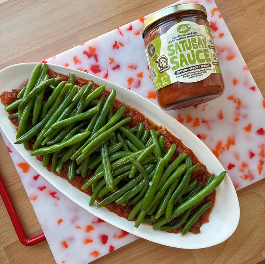 Addicting Saturday Sauce Green Beans