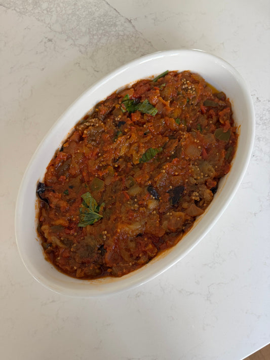 Flavorful Turkish Eggplant Salad