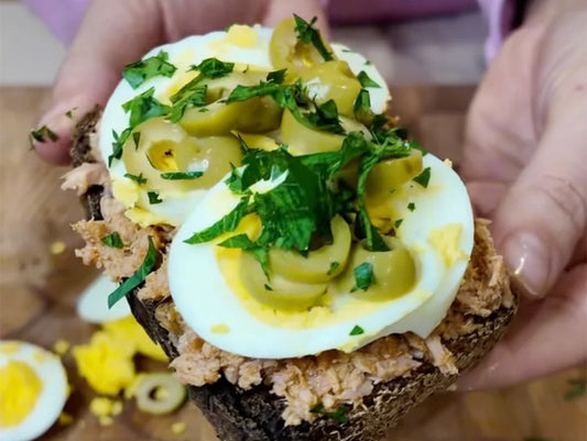 Tunisian Tuna Toast