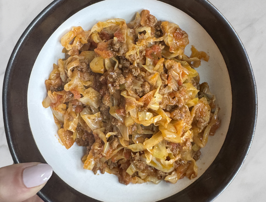 Cabbage Bolognese