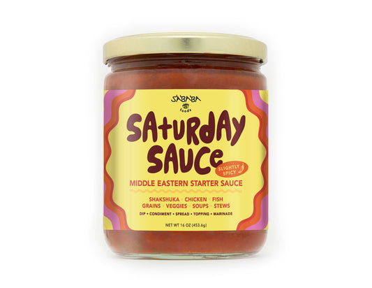Sababa Foods Saturday Sauce (Spicy)- 16 oz.
