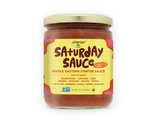 Sababa Foods Saturday Sauce (Spicy)- 16 oz.
