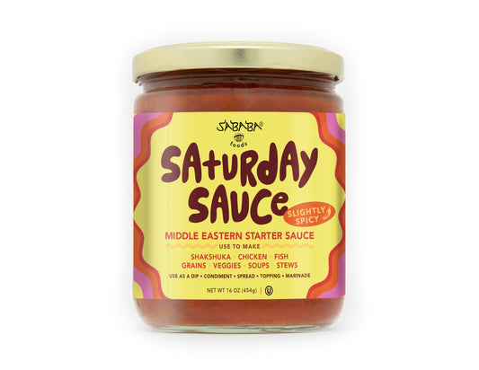 Sababa Foods Saturday Sauce (Spicy)- 16 oz.