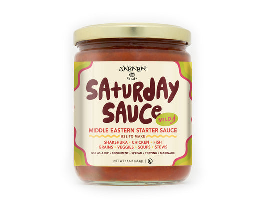 Sababa Foods Saturday Sauce (Mild)- 16 oz.