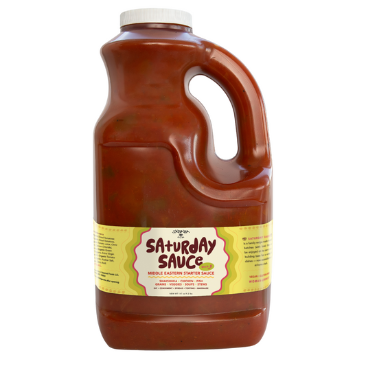 Sababa Foods Saturday Sauce (Mild)- 1 Gallon