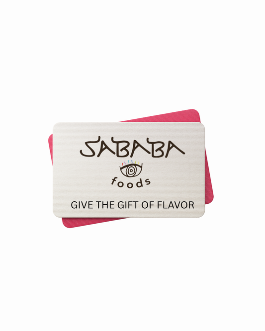 Sababa Foods Gift Card