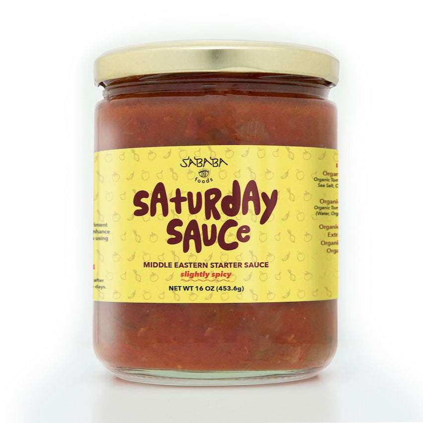 Sababa Foods Saturday Sauce (Spicy)- 16 oz.