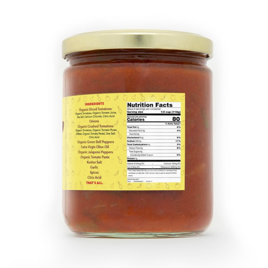 Sababa Foods Saturday Sauce (Spicy)- 16 oz.