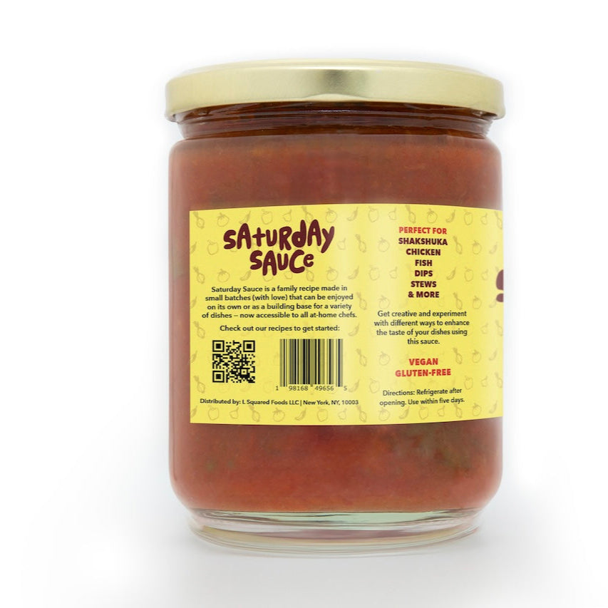 Sababa Foods Saturday Sauce (Spicy)- 16 oz.