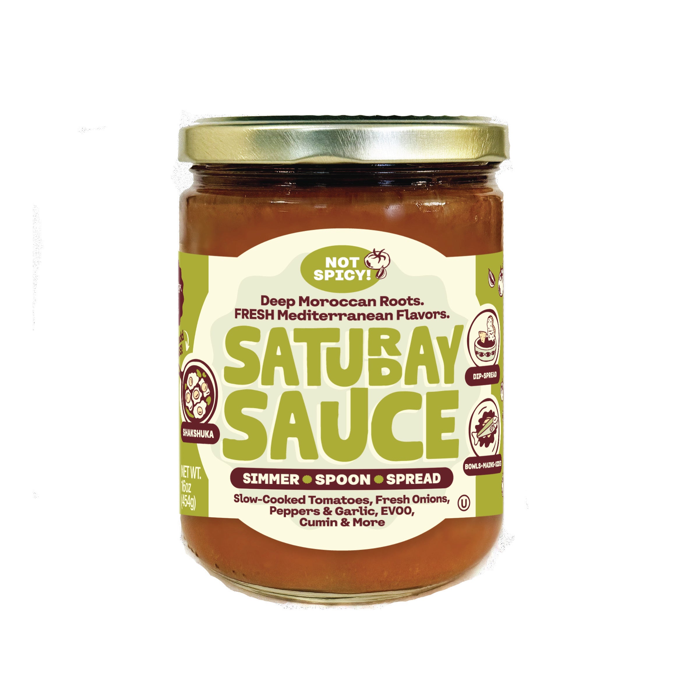 Saturday Sauce (Not Spicy)- 16 oz.