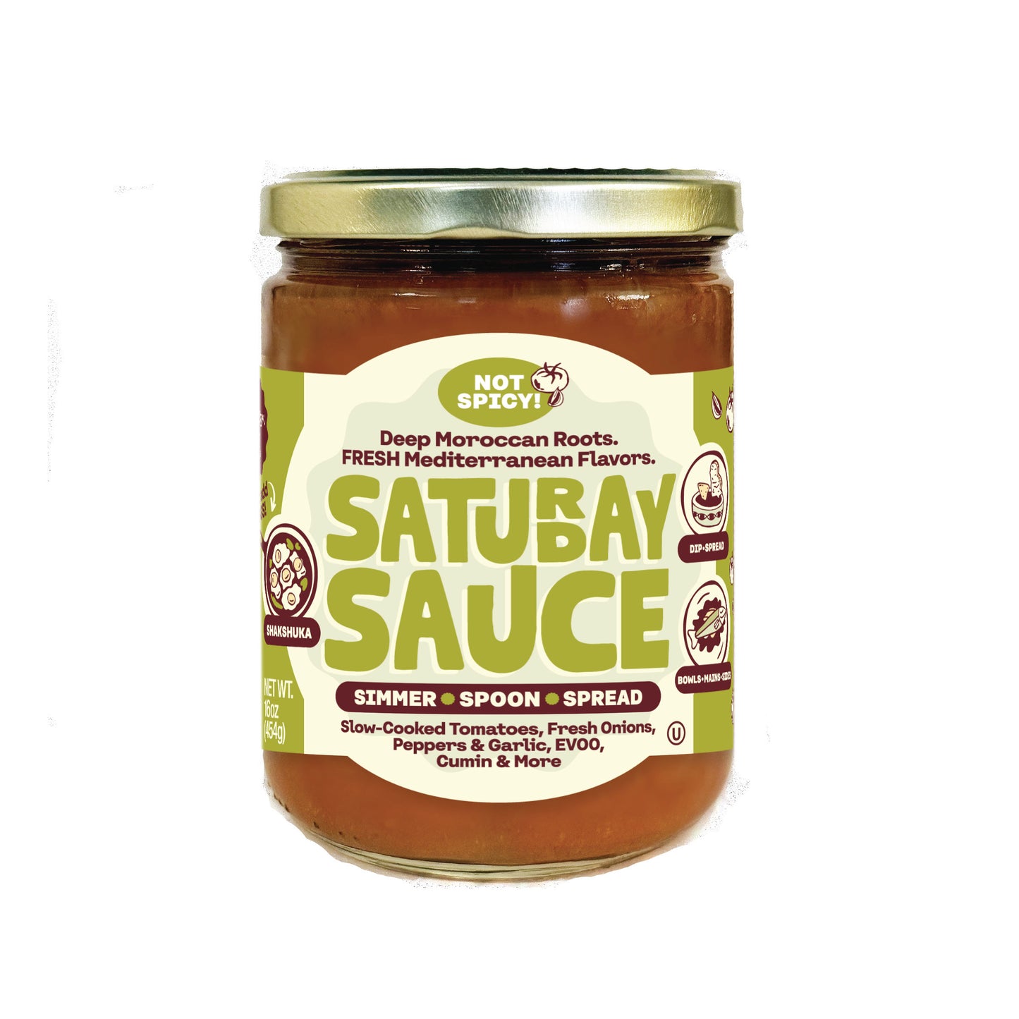 Saturday Sauce (Not Spicy)- 16 oz.