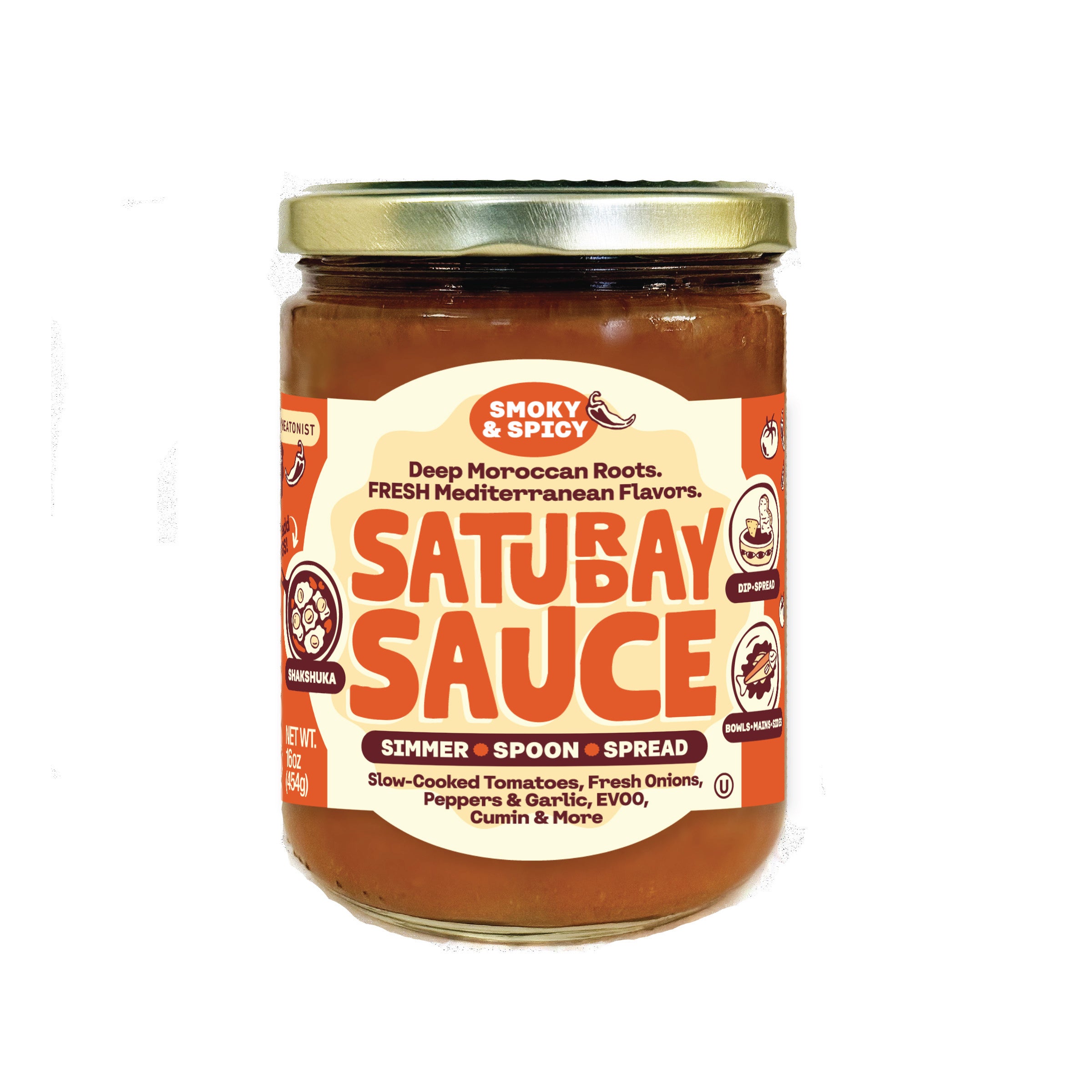 Saturday Sauce (Smoky & Spicy)- 16 oz.