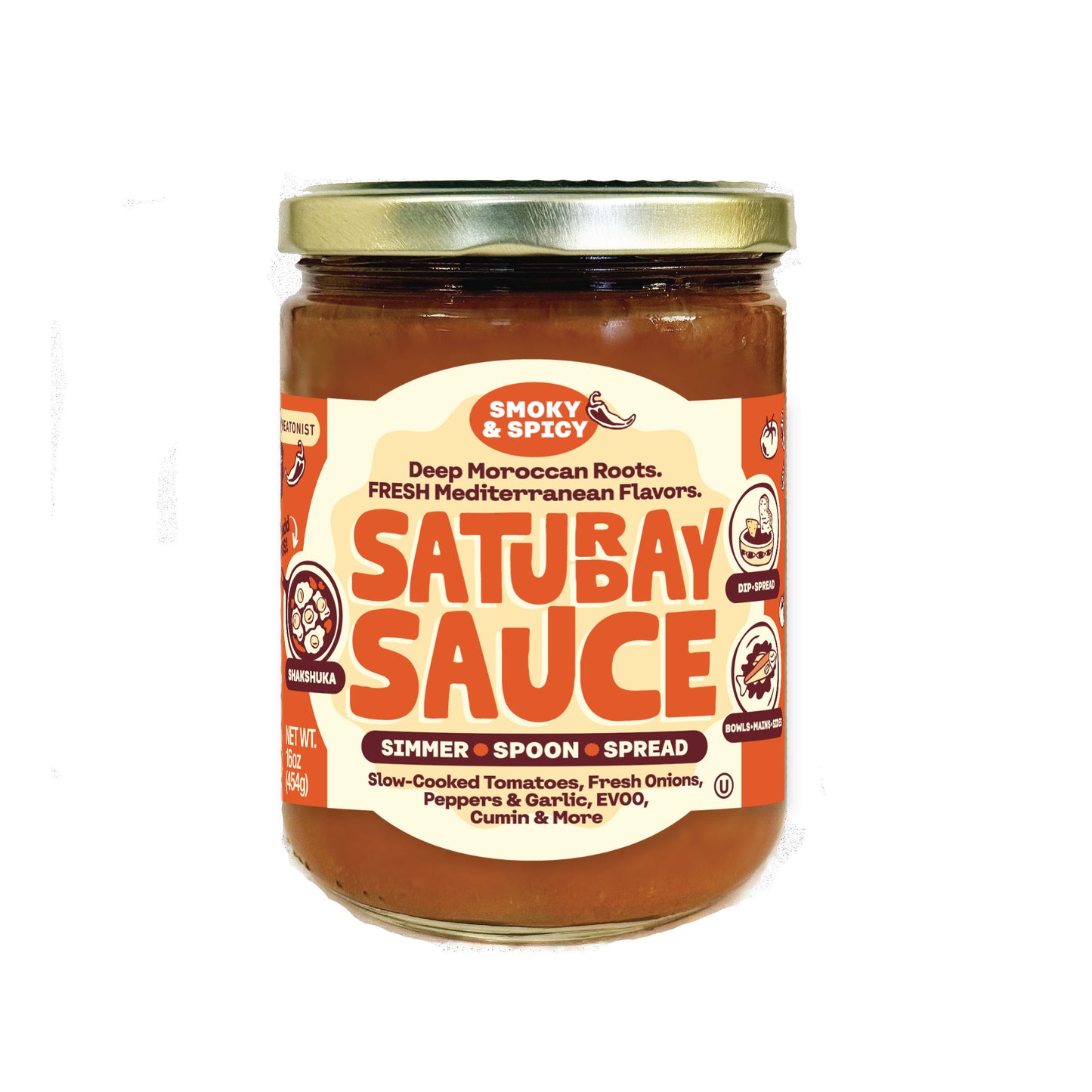 Saturday Sauce (Smoky & Spicy)- 16 oz.