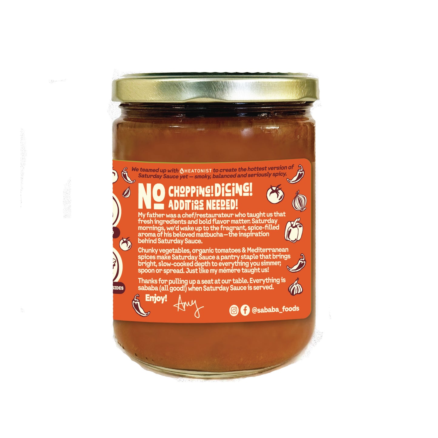 Saturday Sauce (Smoky & Spicy)- 16 oz.